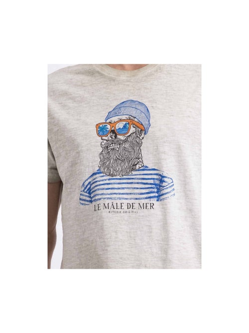 T-shirt col rond NAPAROT - Kiabi