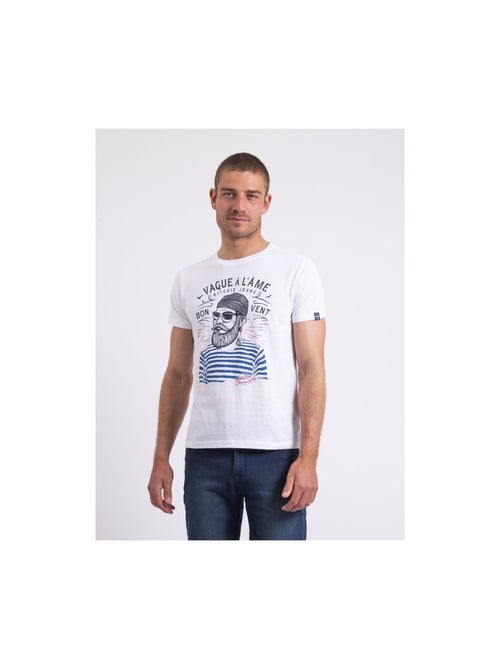 T-shirt col rond NAPLE - Kiabi