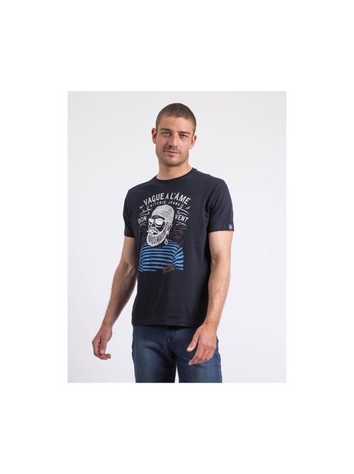 T-shirt col rond NAPLE - Kiabi