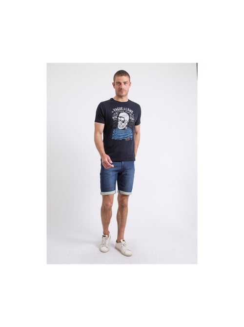 T-shirt col rond NAPLE - Kiabi
