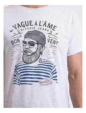 T-shirt col rond NAPLE