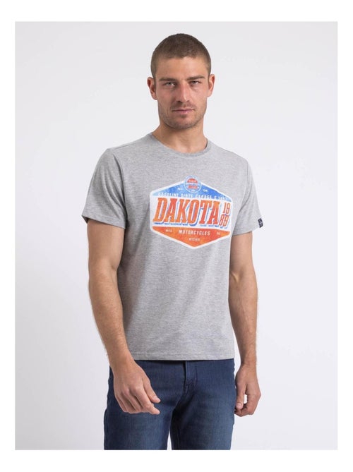 T-shirt col rond NIKOFUGA - Kiabi