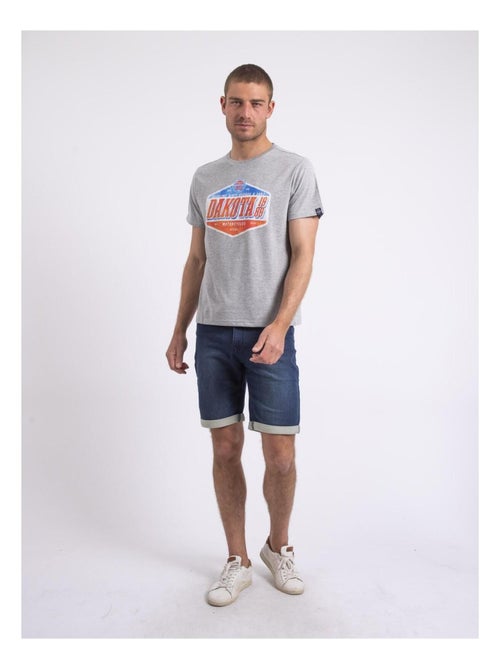 T-shirt col rond NIKOFUGA - Kiabi