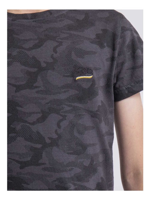 T-shirt col rond NILIMOUR garçon - Kiabi
