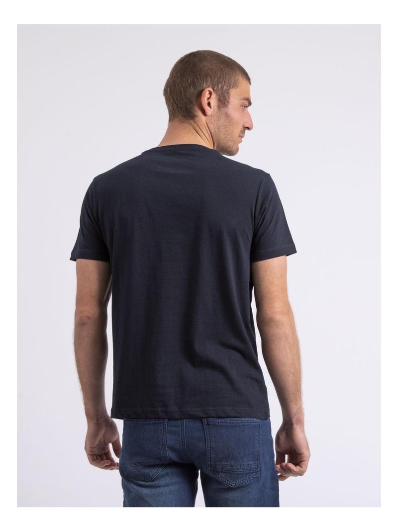 T-shirt col rond NILIPACK Bleu marine - Kiabi