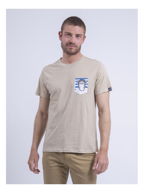 T-shirt col rond NINJATOL - Kiabi