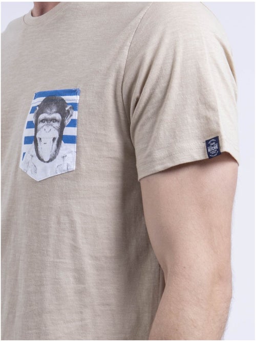 T-shirt col rond NINJATOL - Kiabi