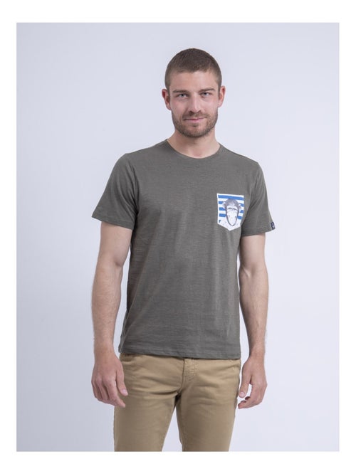 T-shirt col rond NINJATOL - Kiabi