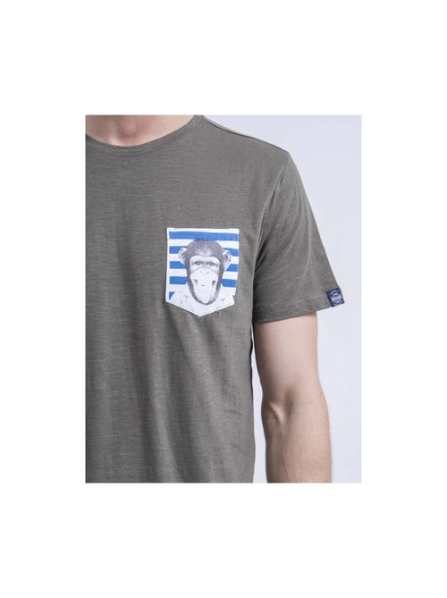 T-shirt col rond NINJATOL - Kiabi