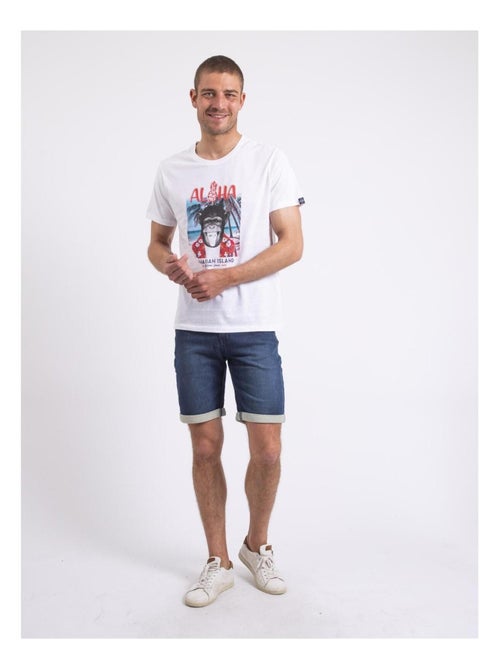 T-shirt col rond NIPAGOLO - Kiabi