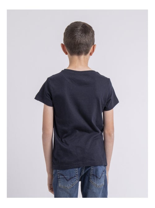 T-shirt col rond NIPAGOLO garçon - Kiabi
