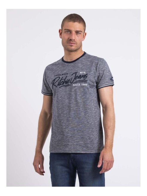 T-shirt col rond NIRADAM - Kiabi