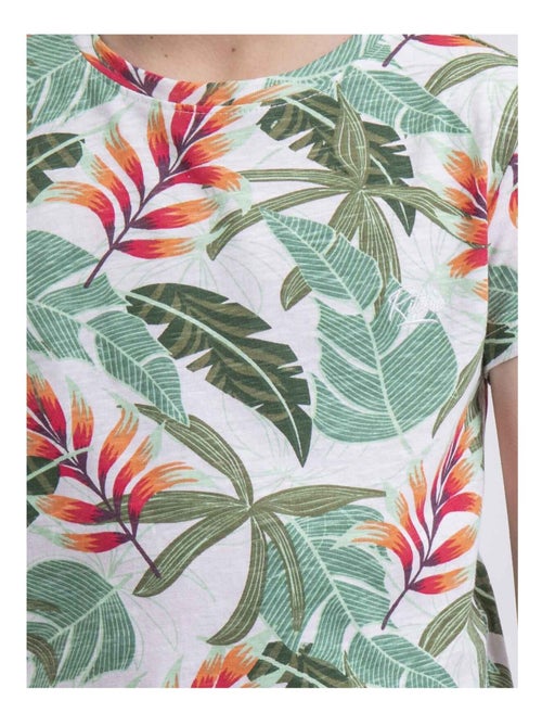 T-shirt col rond NIRINDO garçon - Kiabi