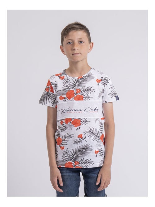 T-shirt col rond NIRITIX garçon - Kiabi