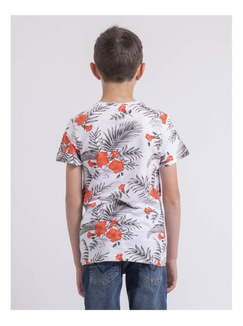 T-shirt col rond NIRITIX garçon - Kiabi