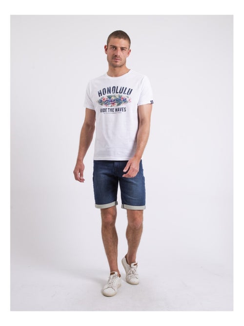 T-shirt col rond NIROULIO - Kiabi