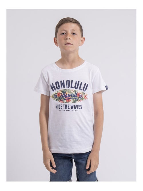 T-shirt col rond NIROULIO-J - Kiabi