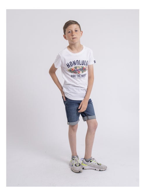 T-shirt col rond NIROULIO-J - Kiabi