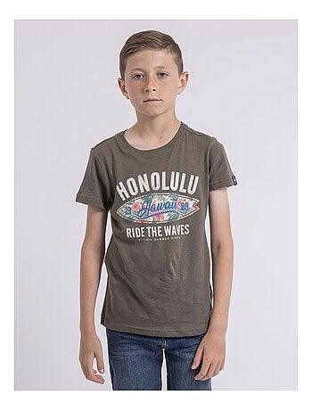 T-shirt col rond NIROULIO-J - Kiabi