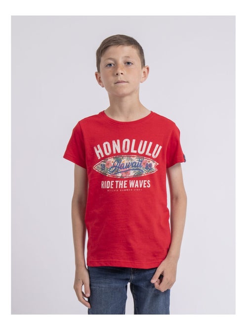 T-shirt col rond NIROULIO-J - Kiabi