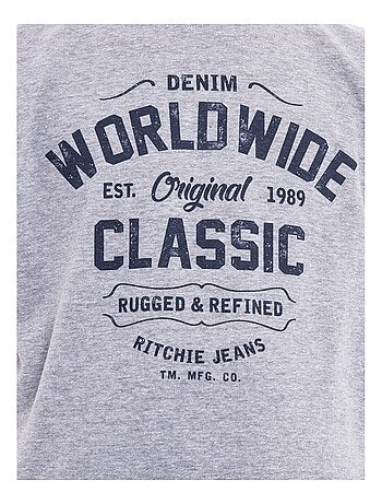 T-shirt col rond NOLERO garçon