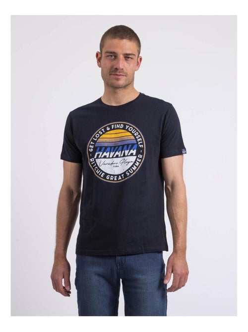 T-shirt col rond NOLPIX - Kiabi