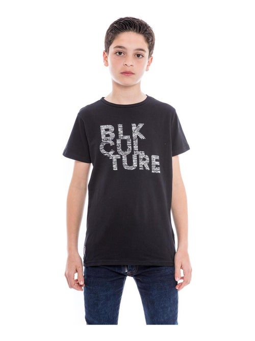 T-shirt col rond NOMADE garçon - Kiabi