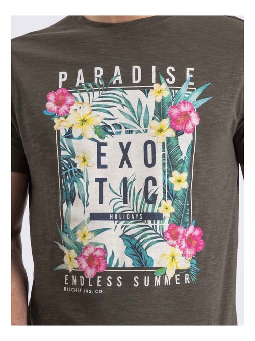 T-shirt col rond NOPAJOUX - Kiabi