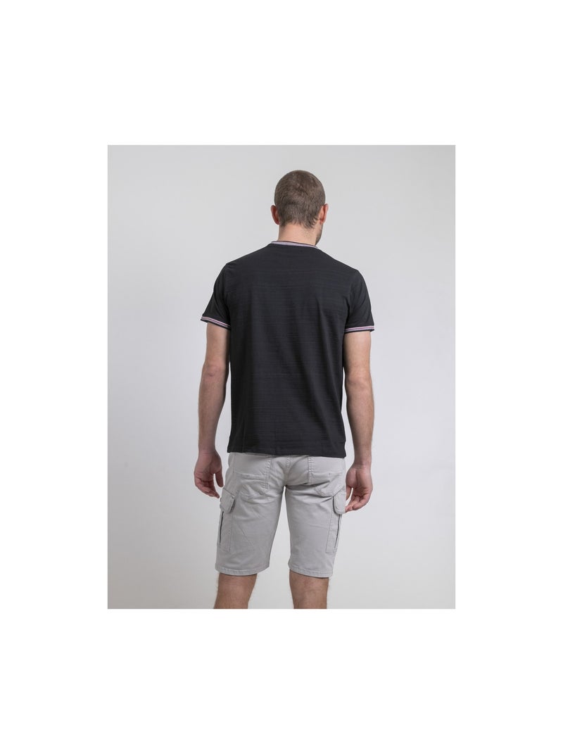 T-shirt col rond NOPILIAS Noir - Kiabi