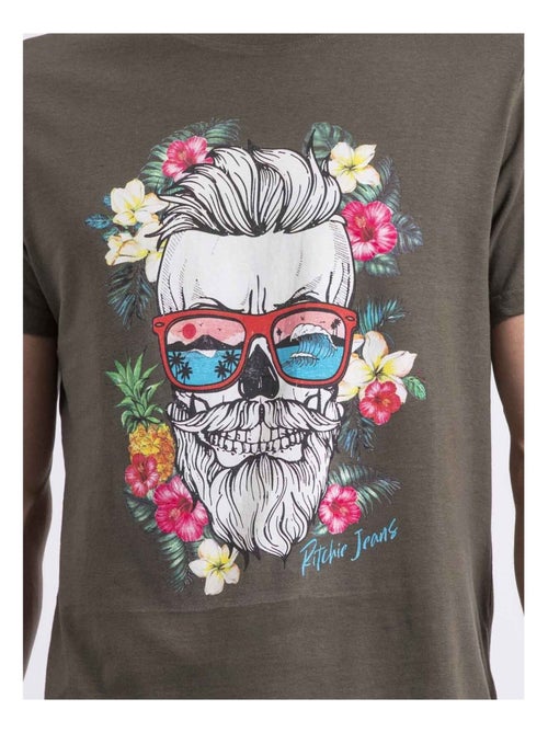 T-shirt col rond NOPILUCA - Kiabi