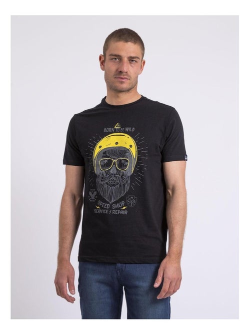 T-shirt col rond NOSHOP - Kiabi