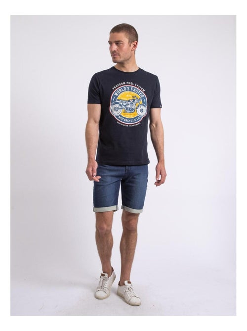 T-shirt col rond NOUCAS - Kiabi