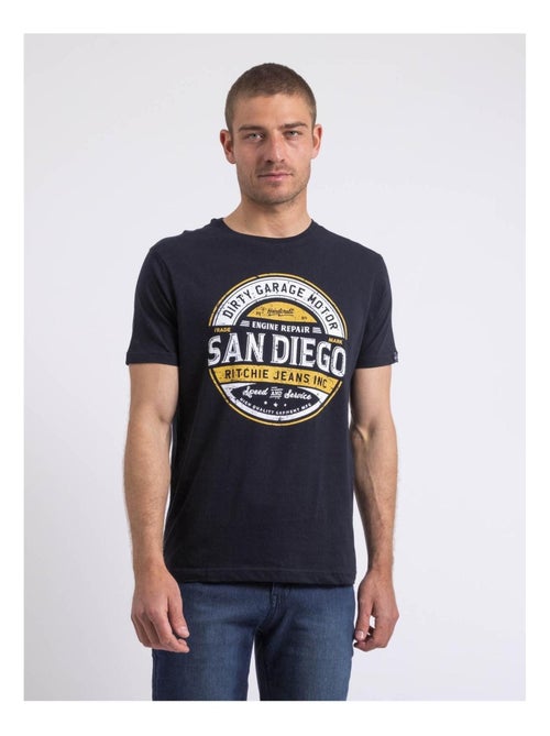 T-shirt col rond NOUMARS - Kiabi