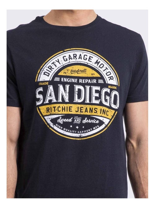 T-shirt col rond NOUMARS - Kiabi