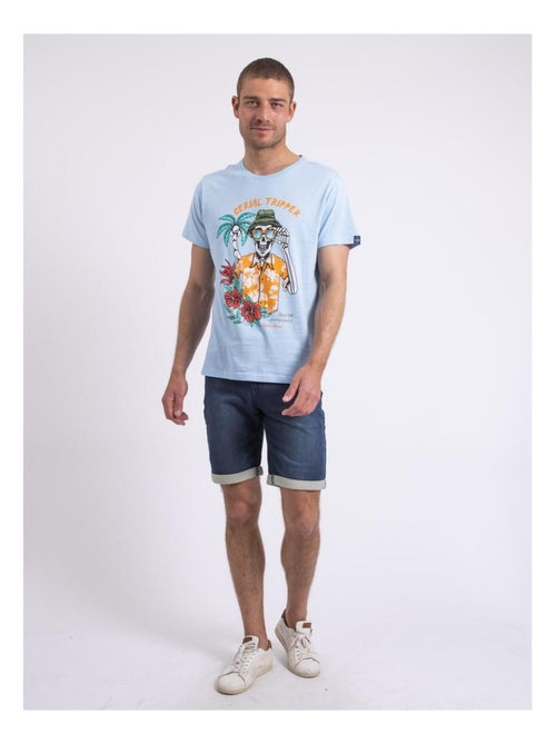 T-shirt col rond NULRIK - Kiabi