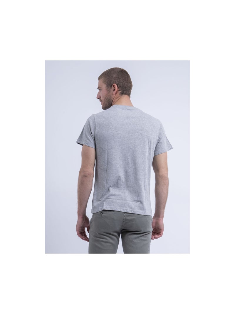 T-shirt col rond NUSKINO Gris - Kiabi