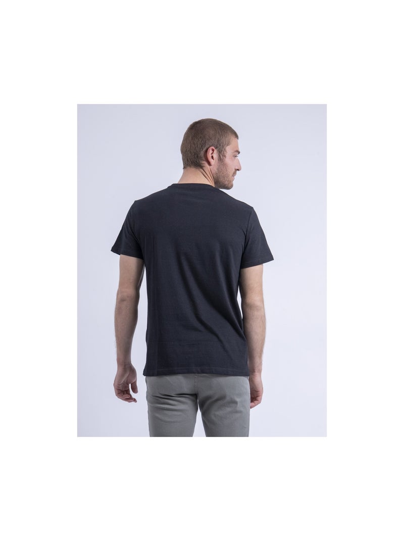 T-shirt col rond NUSKINO Noir - Kiabi