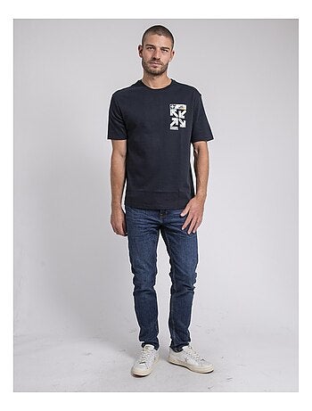 T-shirt col rond oversize pur coton JOEDEN