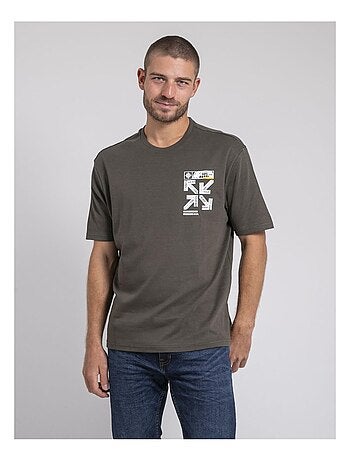 T-shirt col rond oversize pur coton JOEDEN