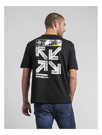 T-shirt col rond oversize pur coton JOEDEN