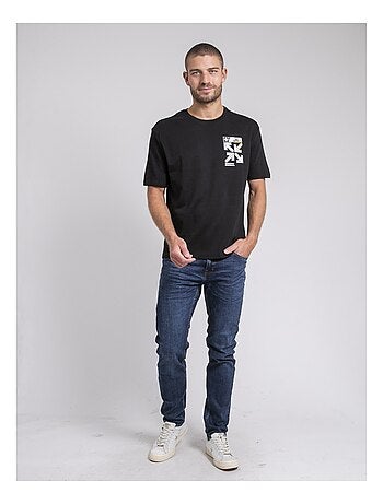 T-shirt col rond oversize pur coton JOEDEN