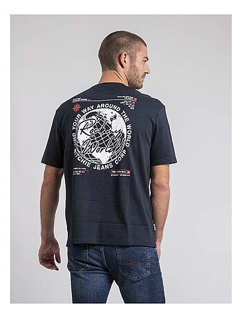 T-shirt col rond oversize pur coton JOHART