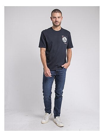 T-shirt col rond oversize pur coton JOHART