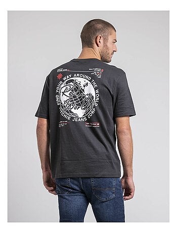 T-shirt col rond oversize pur coton JOHART