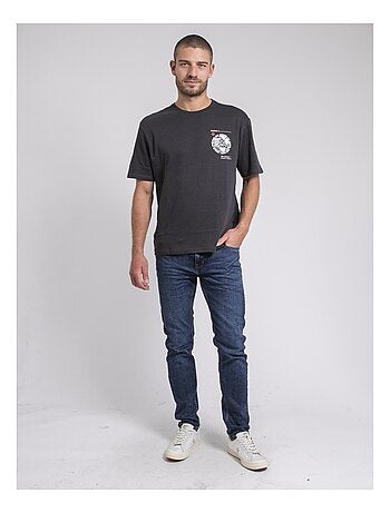 T-shirt col rond oversize pur coton JOHART