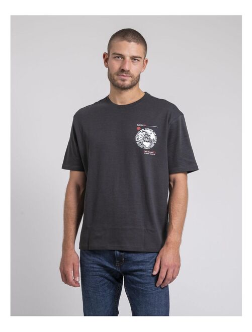 T-shirt col rond oversize pur coton JOHART - Kiabi
