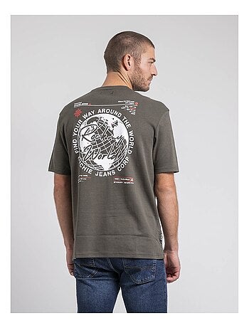 T-shirt col rond oversize pur coton JOHART