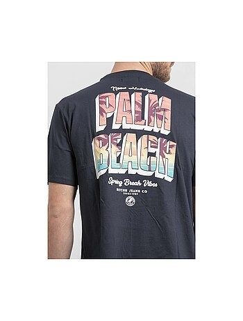 T-shirt col rond oversize pur coton NAHAMAS