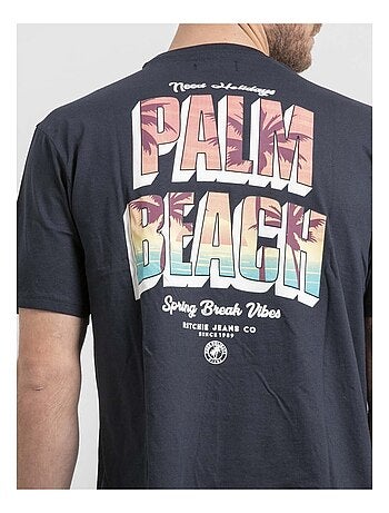 T-shirt col rond oversize pur coton NAHAMAS