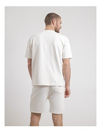 T-shirt col rond oversize pur coton NEWMIX